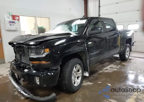 2018 Chevrolet Silverado 1500 2Lt из США, поврежденный, VIN 3GCUKREC2JG178119